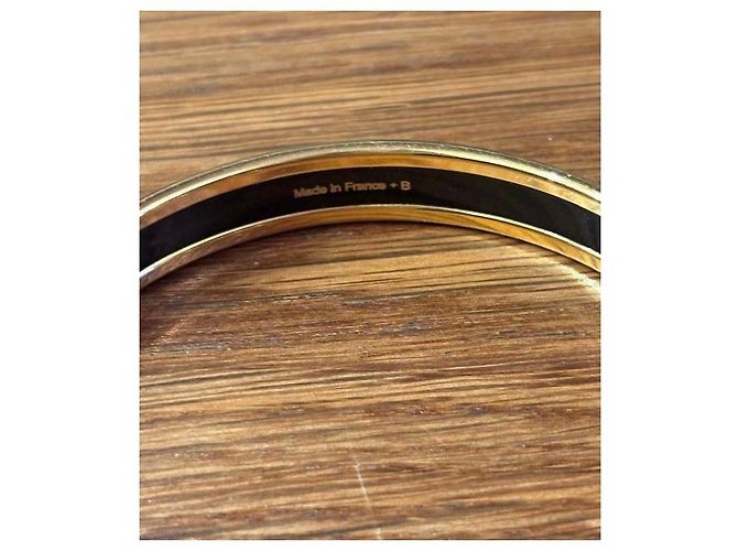 Hermès Emaille Armreif Pink Blau Golden Grün - Ansicht 3