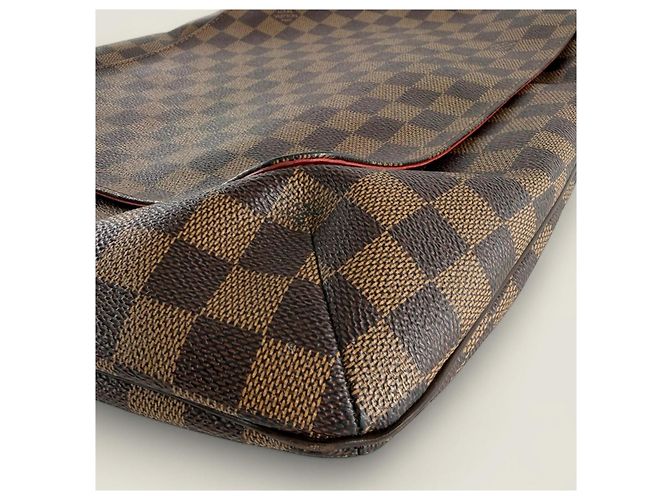 Louis Vuitton Musette Salsa Damier Ebano Marrone - vista 9