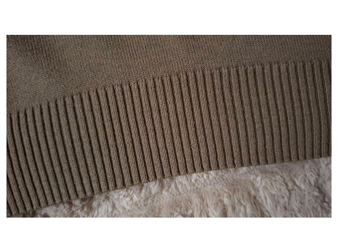 Burberry London Pullover mit karierten Ärmeln Mehrfarben Beige - Ansicht 9