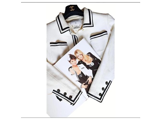 Completo Chanel 1995 Nero Bianco - vista 8
