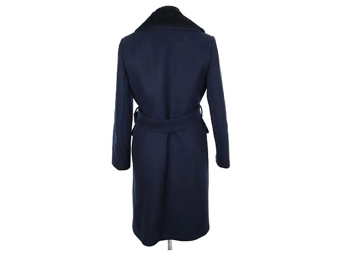 Claudie Pierlot Abrigo azul - vista 4