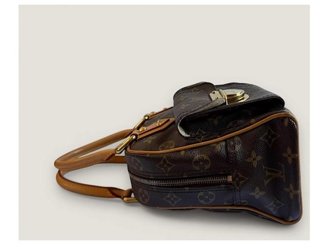 Louis Vuitton Manhattan PM monogramma Marrone - vista 13