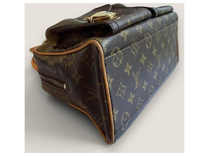 Louis Vuitton Manhattan PM monogramma Marrone - vista 16