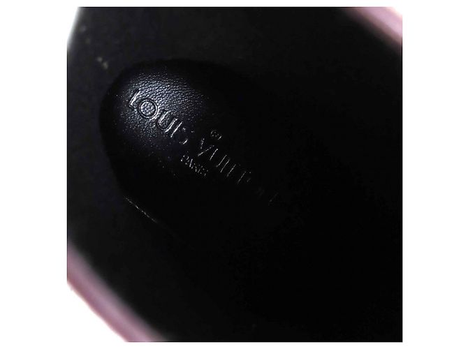 Gummiregenstiefel Monogram Louis Vuitton Braun Bordeaux - Ansicht 10