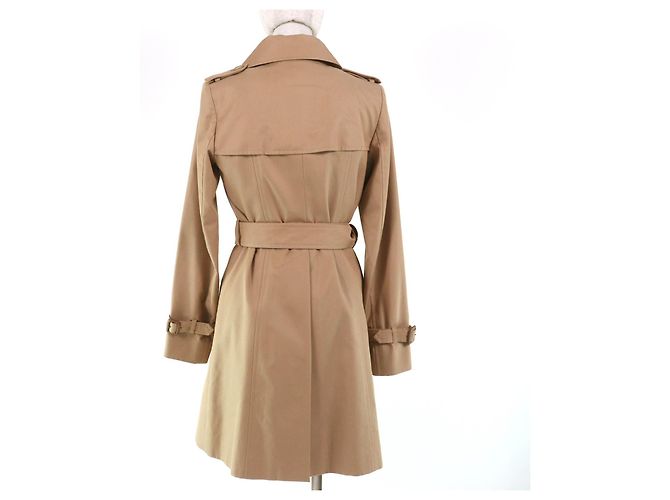Autre Marque Abrigo Trench Mackintosh Abrigo de Algodón Beige - vista 3