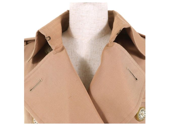 Autre Marque Abrigo Trench Mackintosh Abrigo de Algodón Beige - vista 4