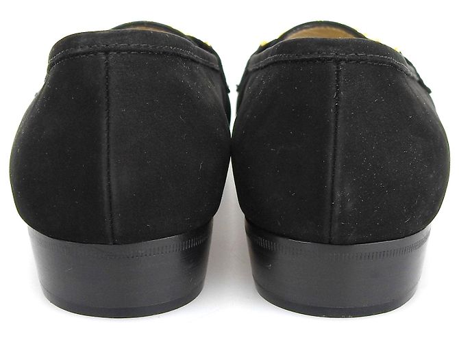 Pumps BABS in nubuck di Salvatore Ferragamo Nero - vista 5