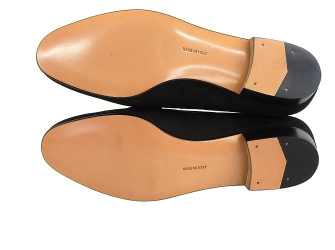 Pumps BABS in nubuck di Salvatore Ferragamo Nero - vista 6