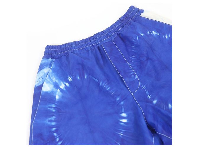Bermuda de metal com padrão tie-dye e logo LV Amen Break da Louis Vuitton Azul - vista 3