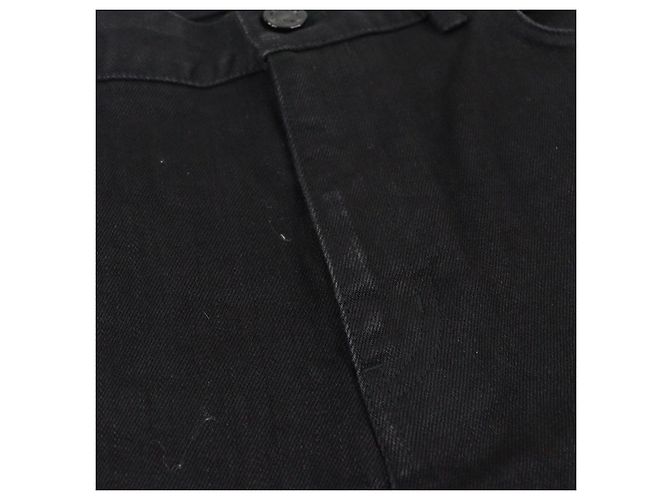 Pantaloni in denim stretch slim Louis Vuitton Nero - vista 13
