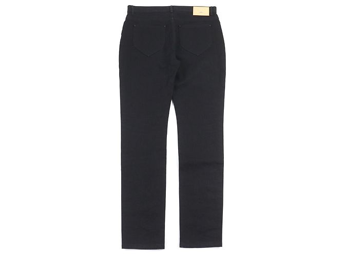 Pantaloni in denim stretch slim Louis Vuitton Nero - vista 3