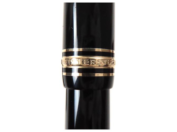 Pluma y bolígrafo Montblanc Meisterstück 14K 2 en 1 Negro - vista 10
