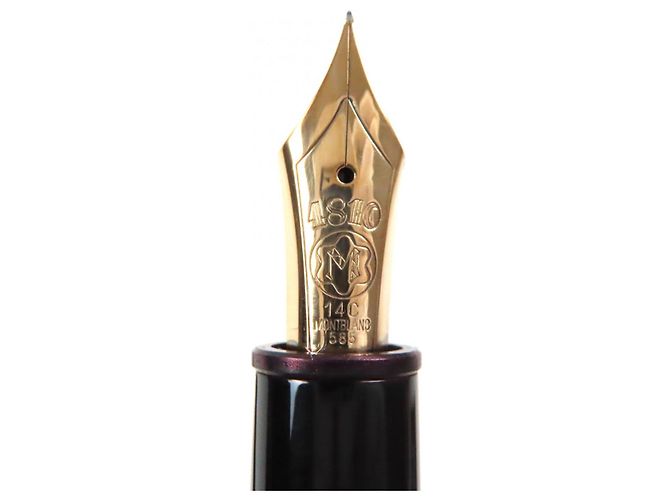 Pluma y bolígrafo Montblanc Meisterstück 14K 2 en 1 Negro - vista 6
