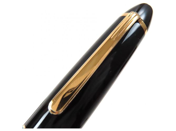 Pluma y bolígrafo Montblanc Meisterstück 14K 2 en 1 Negro - vista 8