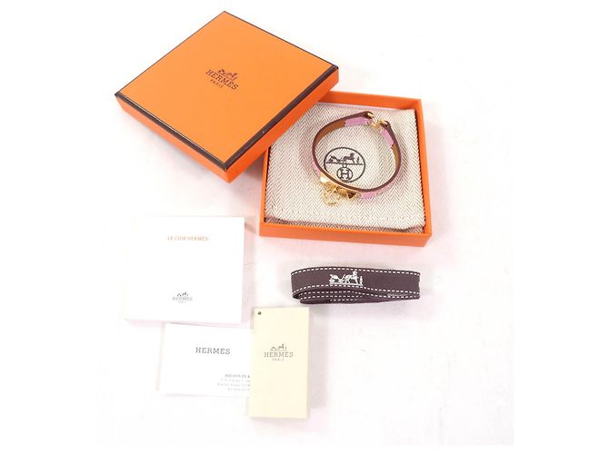 Hermès Rival Mini Lucky Daisy Swift Armband Größe 17 Pink - Ansicht 2
