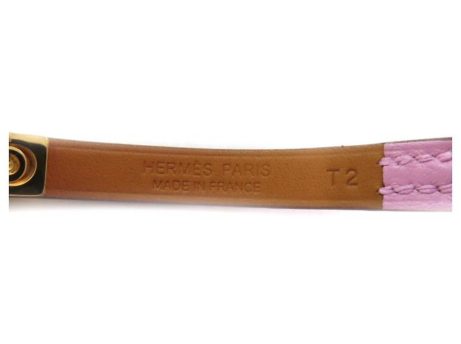Hermès Rival Mini Lucky Daisy Swift Armband Größe 17 Pink - Ansicht 9