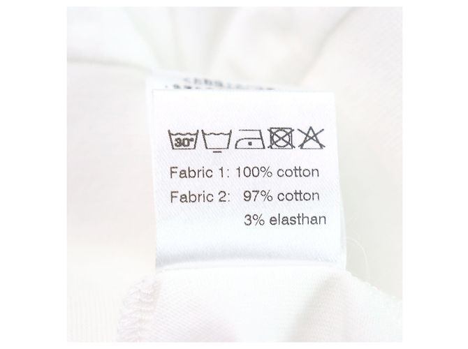 Autre Marque Camiseta de algodón con logo ANTICIPO INZOLIA Blanco - vista 11