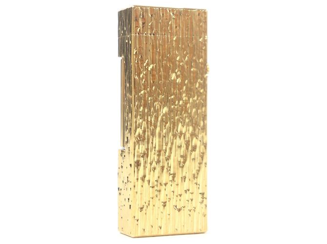 Alfred Dunhill Accessoire de briquet Dunhill Square Doré - vue 2