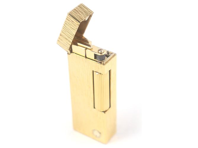 Alfred Dunhill Accessoire de briquet Dunhill Square Doré - vue 3