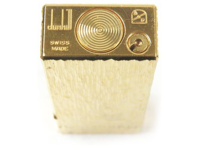 Alfred Dunhill Accessoire de briquet Dunhill Square Doré - vue 5