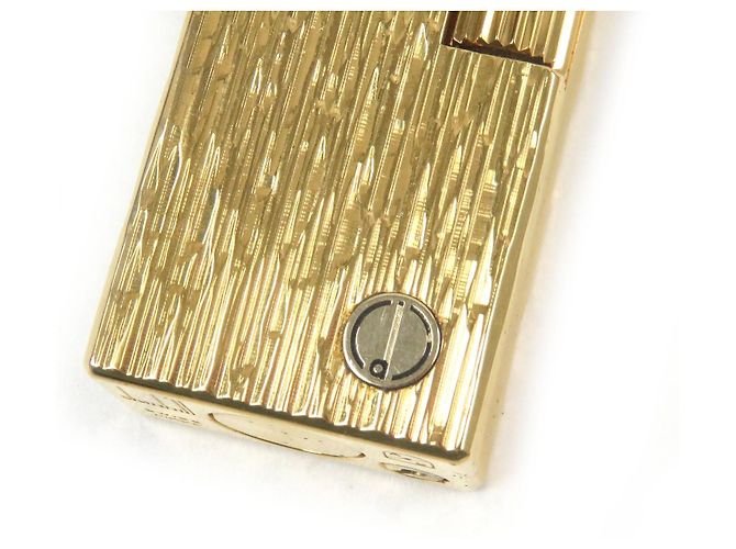 Alfred Dunhill Accessoire de briquet Dunhill Square Doré - vue 6