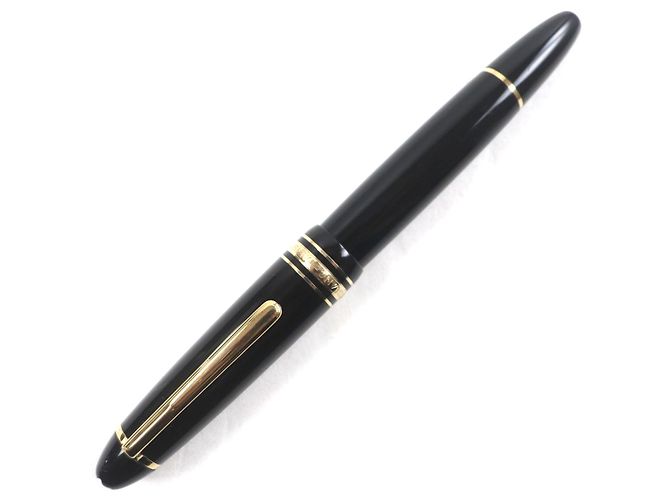 Montblanc Meisterstück 14K Füllfederhalter Schwarz - Ansicht 2