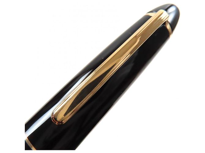 Montblanc Meisterstück 14K Füllfederhalter Schwarz - Ansicht 6