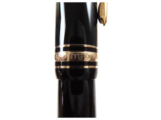 Montblanc Meisterstück 14K Füllfederhalter Schwarz - Ansicht 7