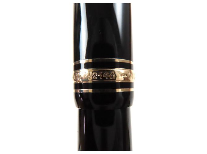 Montblanc Meisterstück 14K Füllfederhalter Schwarz - Ansicht 9