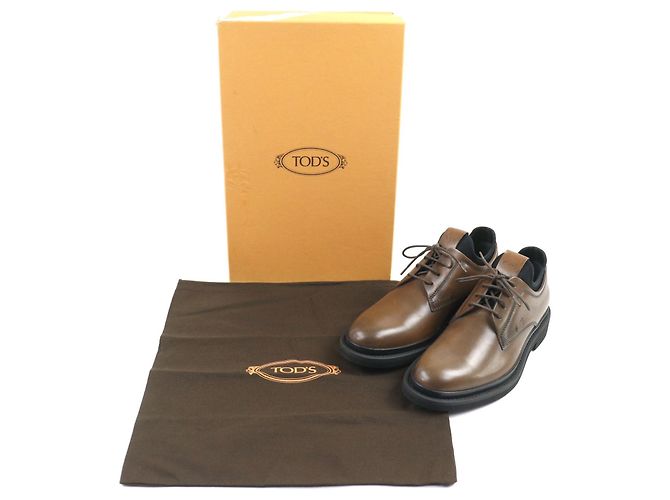 Tod's Leder Schuhe Tod’s ALL.NEOPRENE URBAN Braun Bronze - Ansicht 2