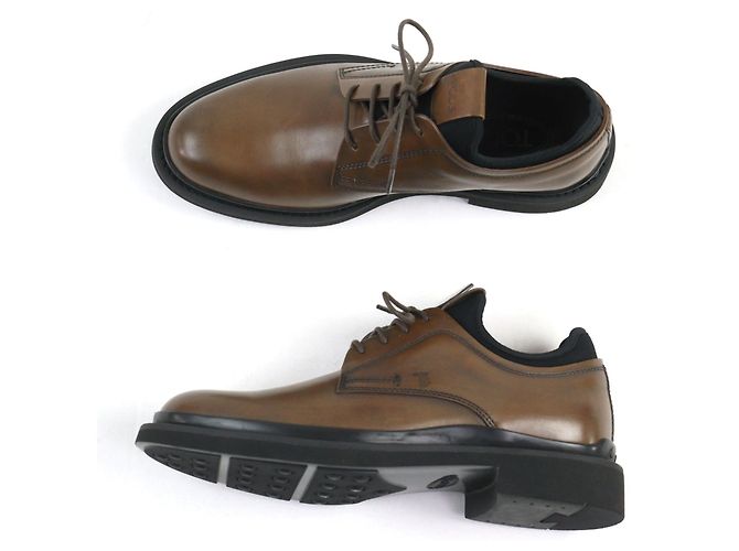 Tod's Leder Schuhe Tod’s ALL.NEOPRENE URBAN Braun Bronze - Ansicht 4