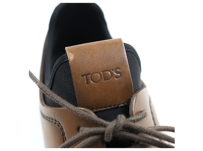 Tod's Leder Schuhe Tod’s ALL.NEOPRENE URBAN Braun Bronze - Ansicht 7