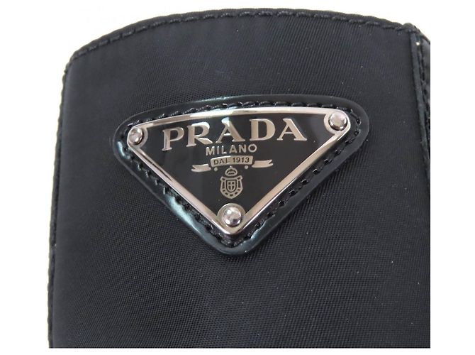 Botas de cuero cepillado con logo triangular de Re-Nylon de Prada Negro - Ansicht 10