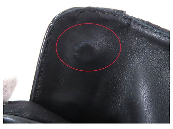 Botas de cuero cepillado con logo triangular de Re-Nylon de Prada Negro - Ansicht 16