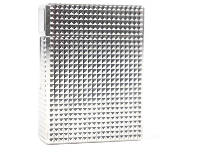Autre Marque Dupont Line 1 Diamond Head Silver Lighter Silvery - view 2