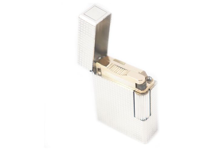 Autre Marque Dupont Line 1 Diamond Head Silver Lighter Silvery - view 3