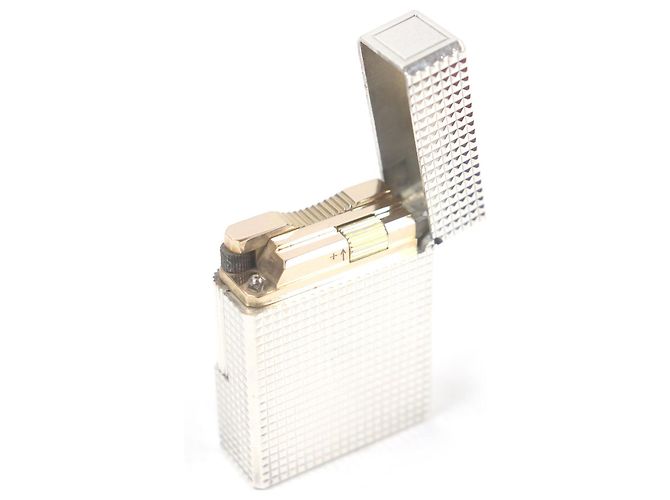 Autre Marque Dupont Line 1 Diamond Head Silver Lighter Silvery - view 4