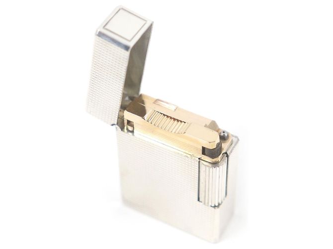 Autre Marque Dupont Line 1 Diamond Head Lighter Silvery - view 4