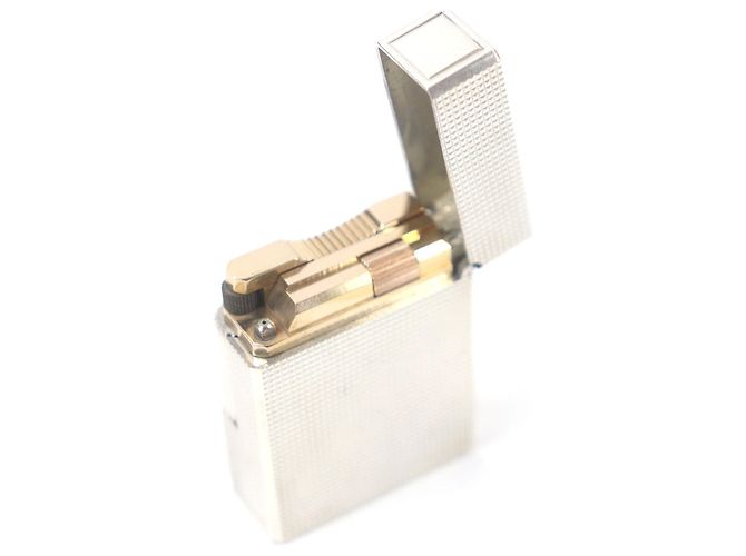 Autre Marque Dupont Line 1 Diamond Head Lighter Silvery - view 5