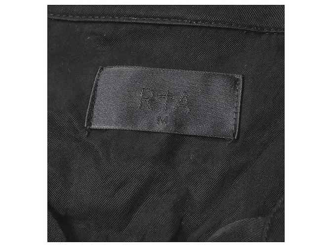 Autre Marque Camicia a maniche corte in rayon RtA Nero - vista 3