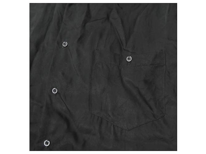 Autre Marque Camicia a maniche corte in rayon RtA Nero - vista 5