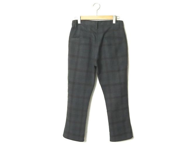 Autre Marque HURRAY HURRAY Check Flare Pants Braun Grau - Ansicht 2