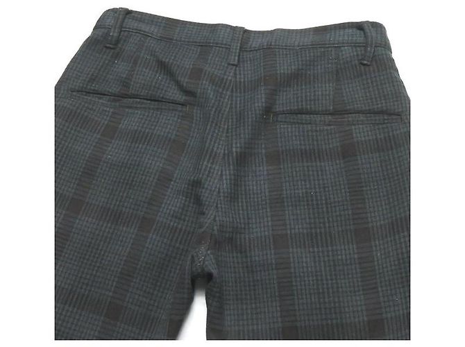 Autre Marque HURRAY HURRAY Check Flare Pants Braun Grau - Ansicht 8