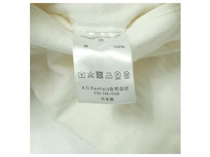 Autre Marque KENNETH FIELD CEREMONY 2 SHORTS Shorts Bianco - vista 8