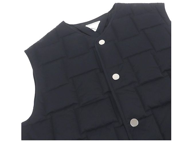 Chaleco de plumas Intrecciato Bottega Veneta Negro - vista 2