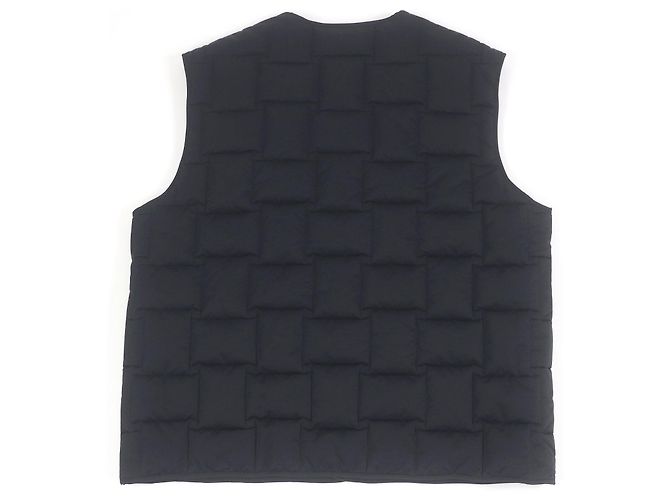 Chaleco de plumas Intrecciato Bottega Veneta Negro - vista 4