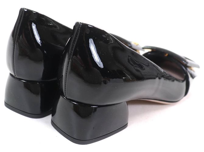 Pumps aus Lackleder Miu Miu Schwarz - Ansicht 2