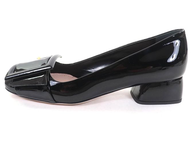 Pumps aus Lackleder Miu Miu Schwarz - Ansicht 4