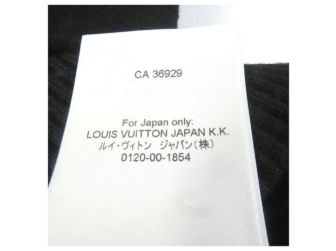 Hoodie Monogram in Lana Jacquard Grafico Louis Vuitton Nero - vista 9