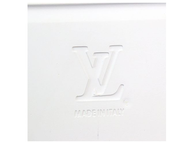 Leder-Sandalen mit Monogram Flower Gürtel und LV-Initialen von Louis Vuitton Silber - Ansicht 11